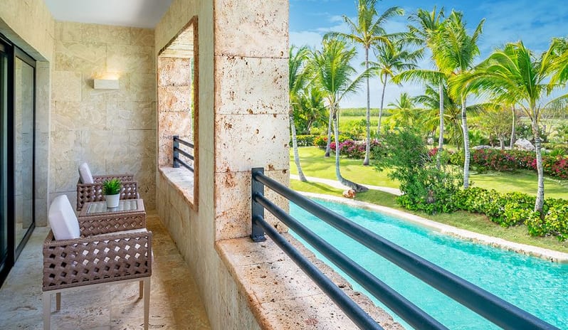 SANCTUARY CAP CANA - CASLTE JUNIOR SUITE BALCONY